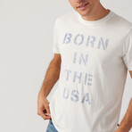 Born In USA // White (S)