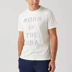 Born In USA // White (S)