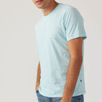 Essential Slub Crew // Light Blue (M)