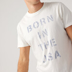 Born In USA // White (S)