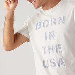 Born In USA // White (S)