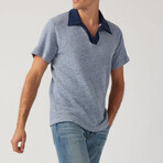 Pique Cabana Polo // Indigo (XS)