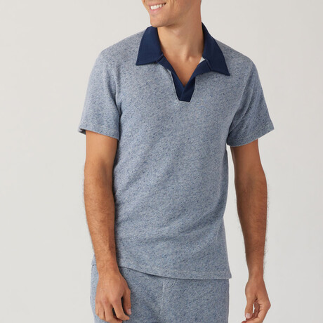 Pique Cabana Polo // Indigo (XS)