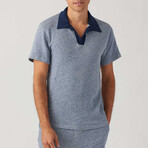 Pique Cabana Polo // Indigo (XS)