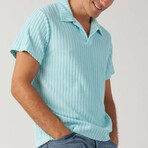 Riviera Terry Polo // Light Blue (S)