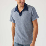 Pique Cabana Polo // Indigo (XS)