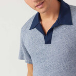 Pique Cabana Polo // Indigo (XS)