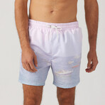 Capri Sunset Swim Short // Capri Sunset (XL)