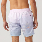 Capri Sunset Swim Short // Capri Sunset (XL)