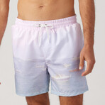 Capri Sunset Swim Short // Capri Sunset (XL)