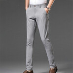 Pinstripe Chino Pants // Gray (36)