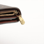Louis Vuitton // Monogram Compact Zip Wallet // Brown