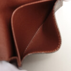 Louis Vuitton // Monogram Annveloop Cult de visite Card case // Brown
