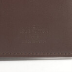Louis Vuitton // Damier Infini  Portefeuille Brazza Long Wallets // Brown