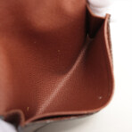 Louis Vuitton // Monogram Annveloop Cult de visite Card case // Brown