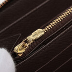 Louis Vuitton // Damier Zippy Organizer // Brown