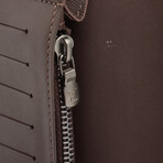 Louis Vuitton // Damier Infini  Portefeuille Brazza Long Wallets // Brown