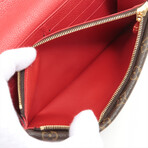 Louis Vuitton // Monogram Portefeuille Double Long wallets // Pink