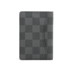 Louis Vuitton // Damier Graphite Organizer Do Posh Card Case // Black