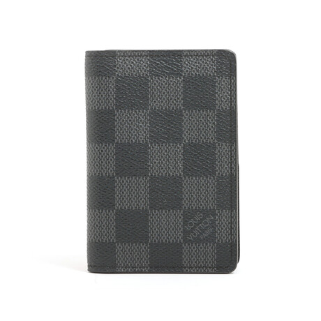 Louis Vuitton // Damier Graphite Organizer Do Posh Card Case // Black