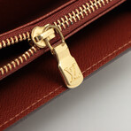 Louis Vuitton // Monogram Portefeuille Sara Wallet // Brown