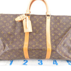 Louis Vuitton // Keepall 55 Monogram // Brown