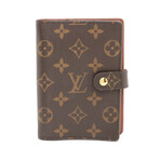 Louis Vuitton // Monogram Agenda PM Notebook // Brown