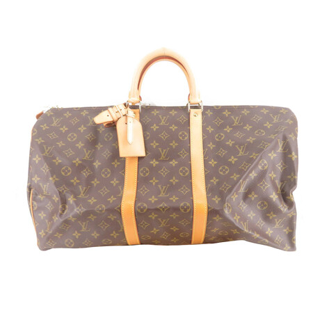 Louis Vuitton // Keepall 55 Monogram // Brown