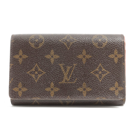 Louis Vuitton // Monogram Portefeuille Tresor Compact Wallet // Brown