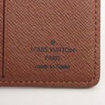 Louis Vuitton // Monogram Porto Bie 6 cults Creddie Compact Wallet // Brown