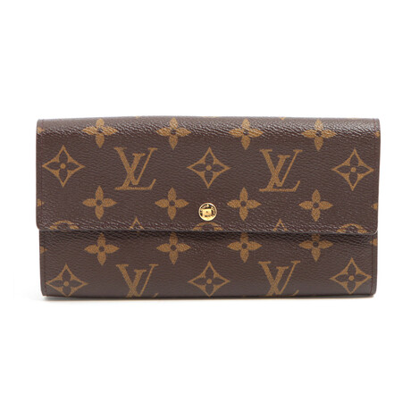 Louis Vuitton // Monogram Portefeuille Sara Wallet // Brown