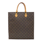 Louis Vuitton // Louis Vuitton Monogram Sac Plat Tote Bag // Brown