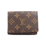 Louis Vuitton // Monogram Annveloop Cult de visite Card case // Brown
