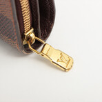 Louis Vuitton // Damier Compact Zip Wallet    // Brown