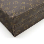 Louis Vuitton // Louis Vuitton Monogram Sac Plat Tote Bag // Brown