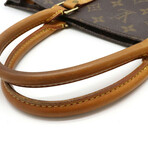 Louis Vuitton // Louis Vuitton Monogram Sac Plat Tote Bag // Brown