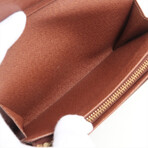 Louis Vuitton // Monogram Portefeuille Tresor Compact Wallet // Brown