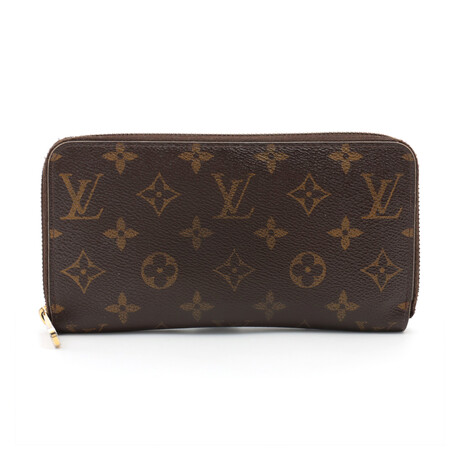 Louis Vuitton // Monogram Zippy Wallet // Brown