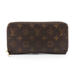 Louis Vuitton // Monogram Zippy Wallet // Brown