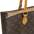Louis Vuitton // Louis Vuitton Monogram Sac Plat Tote Bag // Brown