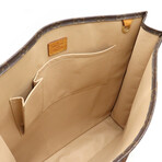 Louis Vuitton // Louis Vuitton Monogram Sac Plat Tote Bag // Brown