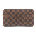 Louis Vuitton // Damier Zippy Organizer // Brown