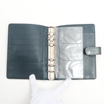 Louis Vuitton // Monogram Matting Agenda MM Model Notebook Cover // Black