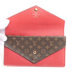 Louis Vuitton // Monogram Portefeuille Double Long wallets // Pink