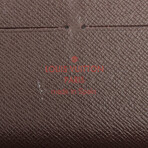 Louis Vuitton // Damier Zippy Organizer // Brown