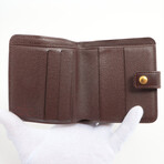 Louis Vuitton // Damier Compact Zip Wallet    // Brown