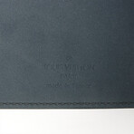 Louis Vuitton // Monogram Matting Agenda MM Model Notebook Cover // Black