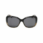 Women's Devin RE1055 01GY Sunglasses // Black + Amber