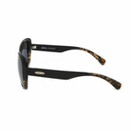 Women's Devin RE1055 01GY Sunglasses // Black + Amber