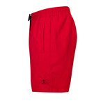 Wave Swim Short // Red (3XL)